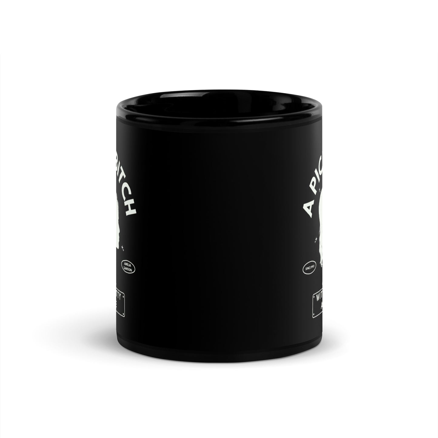 "a picky bitch" mug