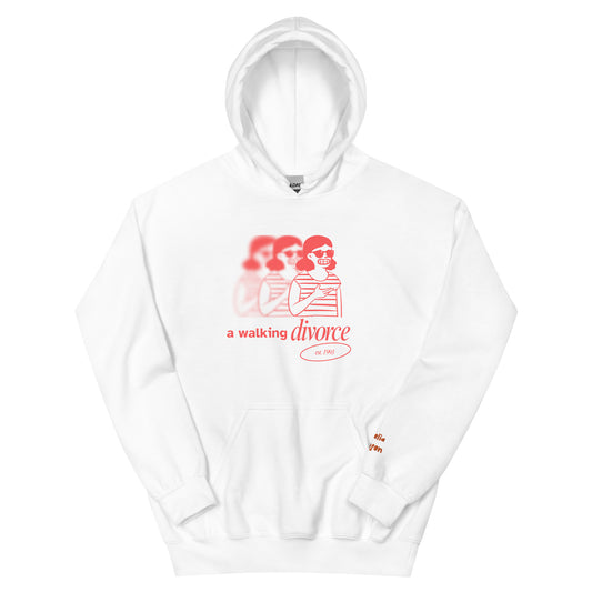 "a walking divorce" hoodie